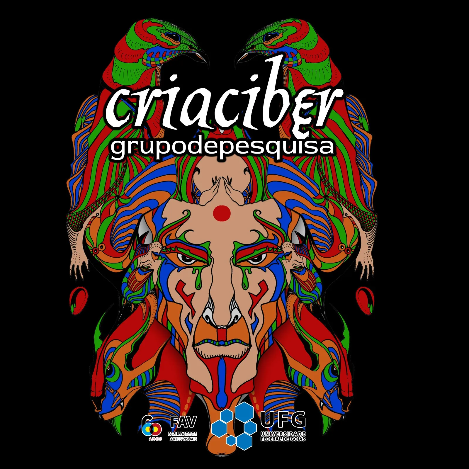 Identidade visual do grupo de pesquisa CRIA_CIBER.