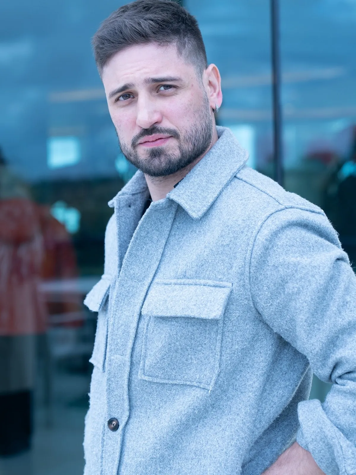 Retrato de Daniel Rocha.